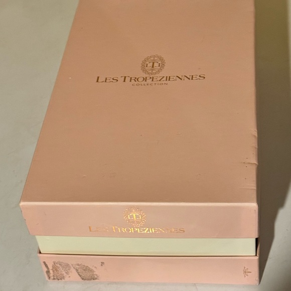 Les Tropeziennes Heels Swarovski Satin with Box - Picture 2 of 6